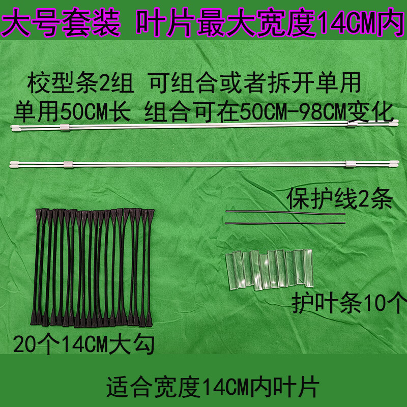 山头林村君子兰矫正带叶片器整形夹线叶片纠器透明扶修型修型固定