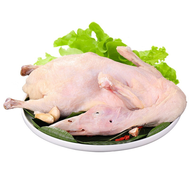 【顺丰冷链】白条鸭 新鲜速冻白条鸭 鸭肉白条鸭 板鸭 1.9斤/只 2只装