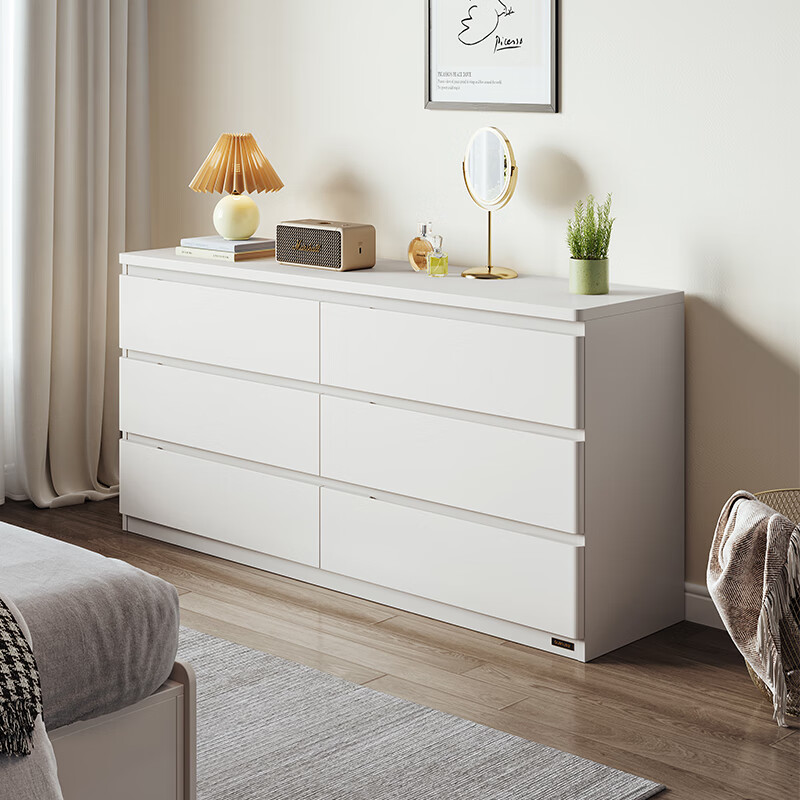 plus会员:全友家居 六斗柜 简约风百搭储物柜 129515