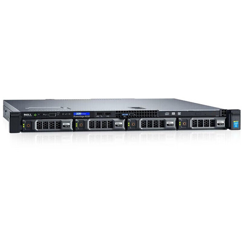 戴尔(dell)r250服务器2378g   8g*4 2t 450w 导轨