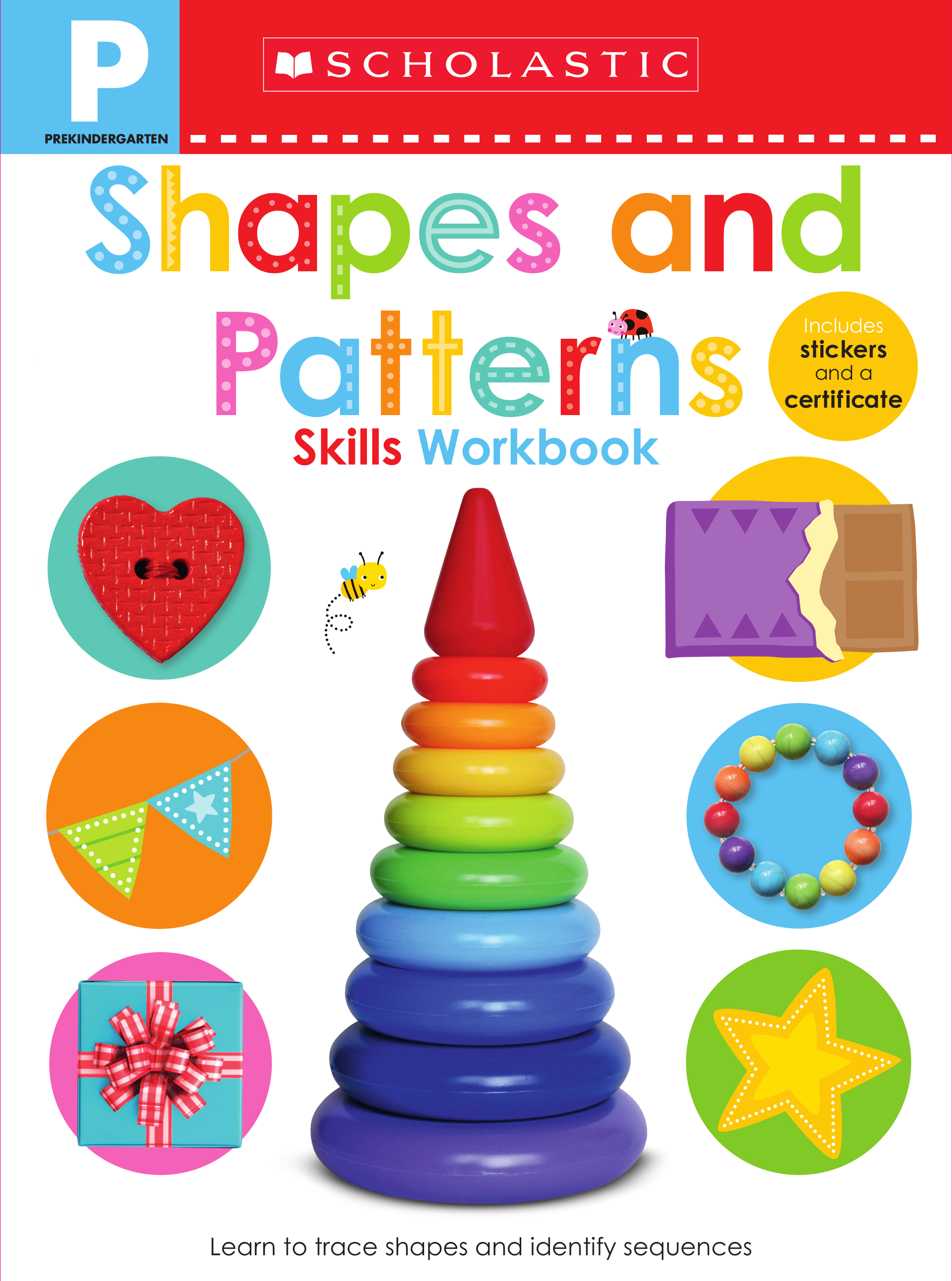Scholastic Early Learners: Pre-K Skills Workbook: Shapes And Patterns 英文原版 进口故事书