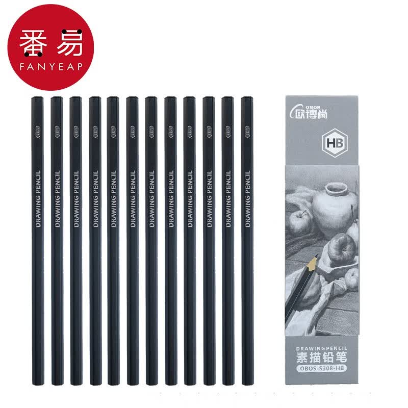 素描碳笔4b画笔碳笔速写笔画材用品铅笔美术生专用碳笔套装绘画 s308