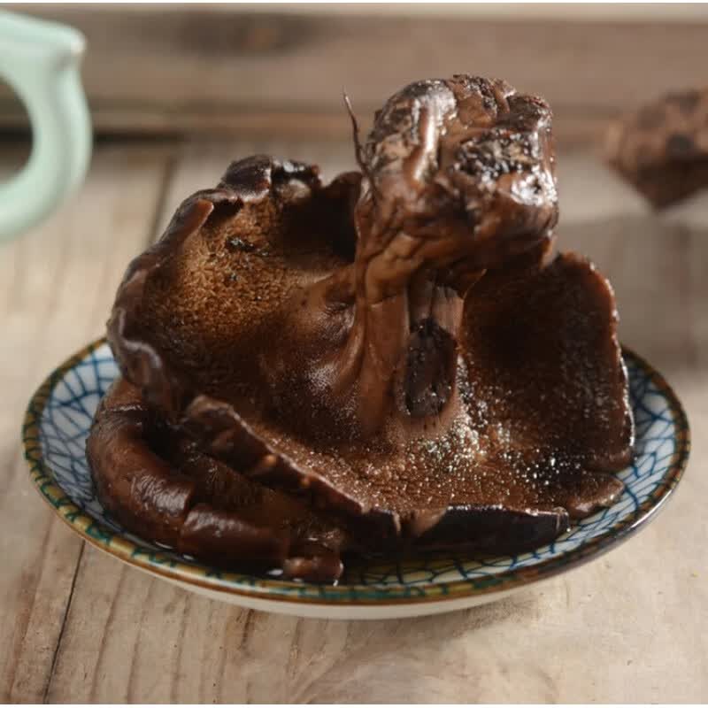 九狸2024云南野生黑虎掌菌干货500g特级中个食用菌獐子菌蘑菇煲汤食材