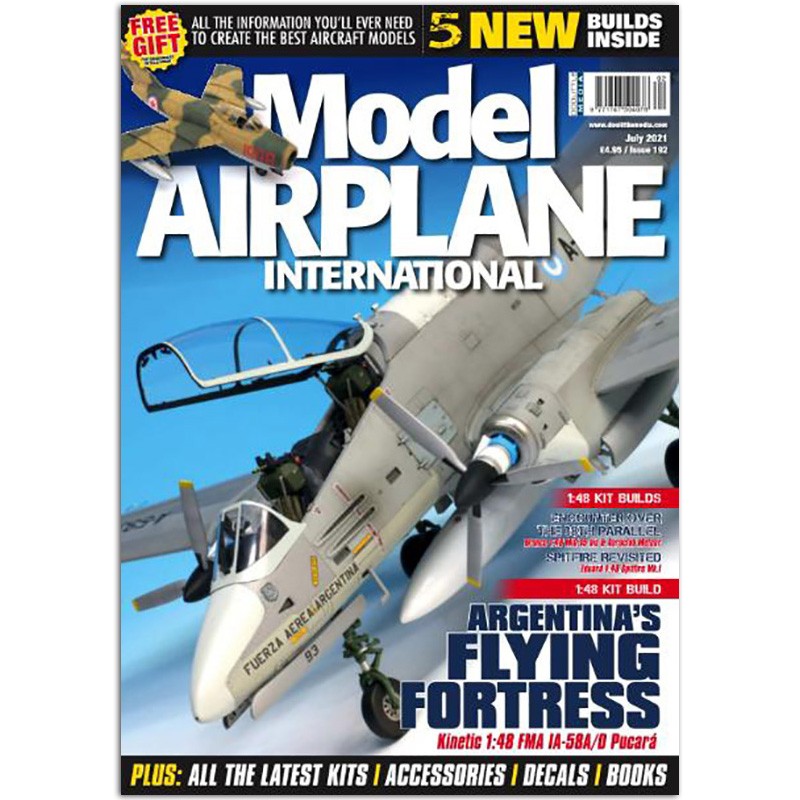 【单期可选】Model Airplane International 2021年月刊 英国飞机模型制 2021年7月刊