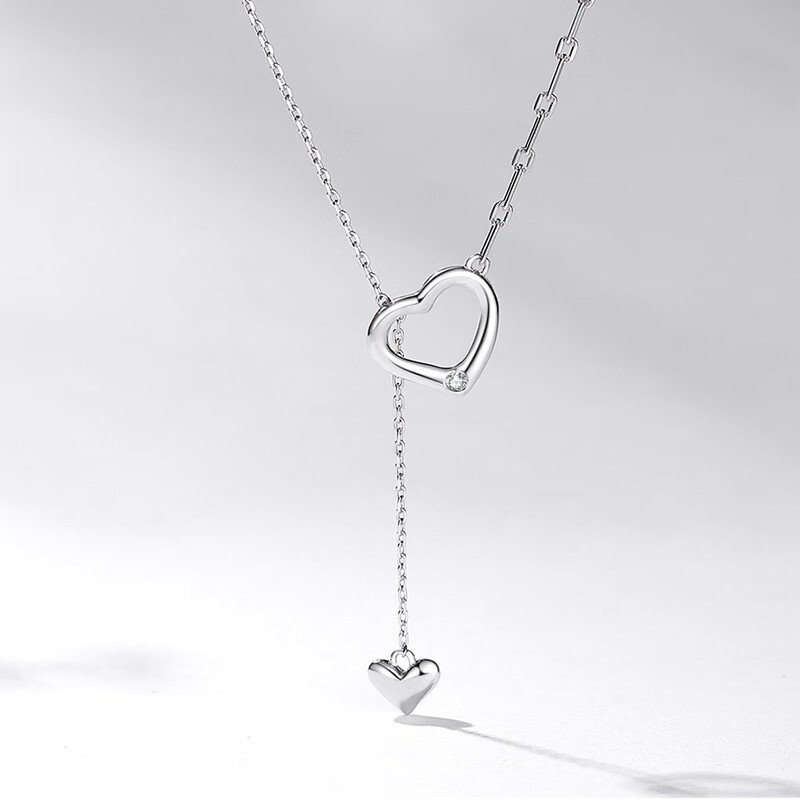 倾心项链银色【品牌礼盒】