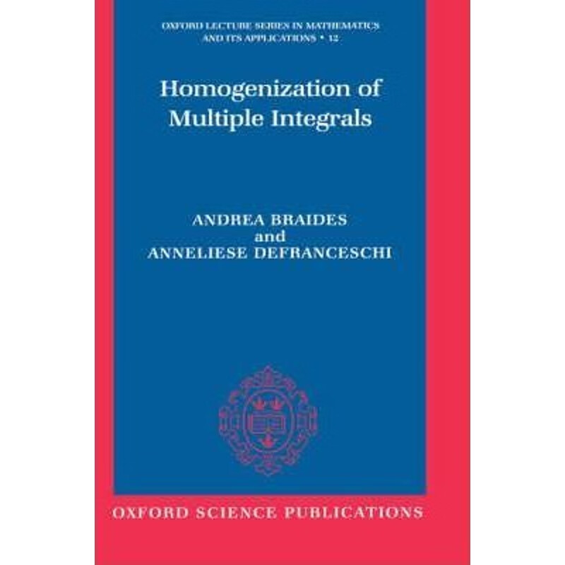 预订homogenization of multiple integrals