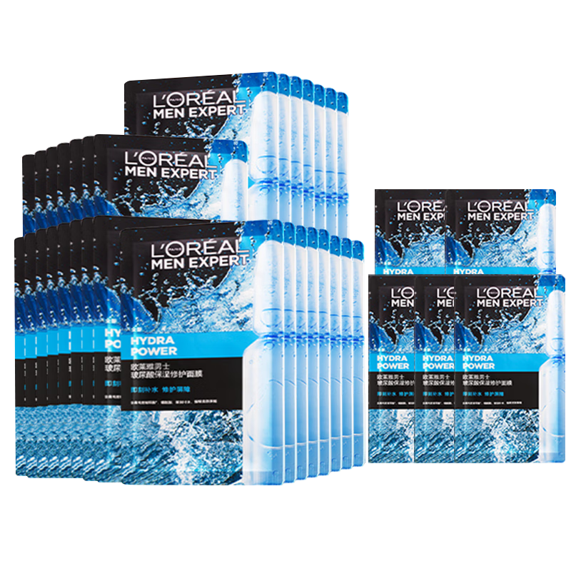 ŷ���ţ�LOREAL�� ��ʿ��Ĥ��ˮ��ʪ��൭��ӡ��ʪ���ͺ�ͷӡ˯��ë���嶻����Ʒ ��������Ĥ31Ƭ����Ч��ˮ��