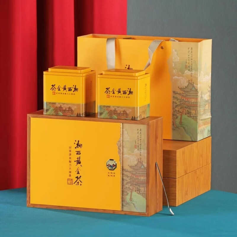 禾尚熙保靖黄金茶古树黄金一号茶叶2024新茶湖南湘西明前头采绿茶礼盒