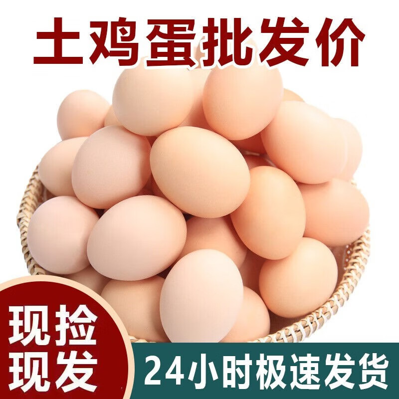 敞鲜 正宗土鸡蛋农家散养新鲜纯农村自养天然草鸡蛋柴鸡蛋笨鸡蛋 40枚