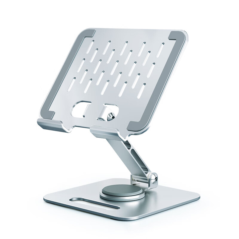 GRMAME【优选】手机平板支架桌面pad全金属支撑架可折叠懒人学习游戏源头 B11基础款灰色