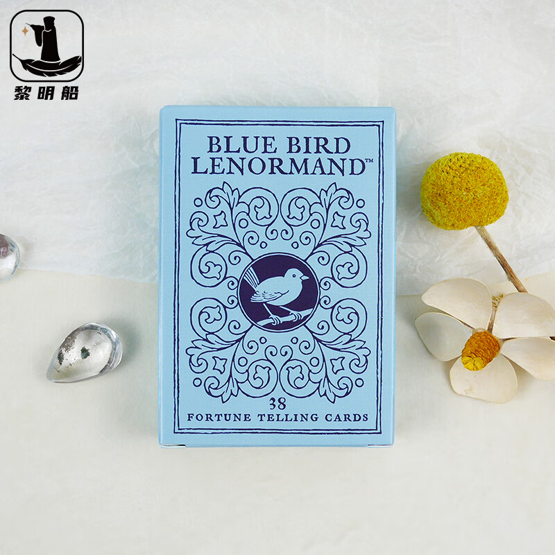 进口青鸟雷诺曼神谕卡blue bird lenormand蓝鸟利诺曼 38张卡 英文