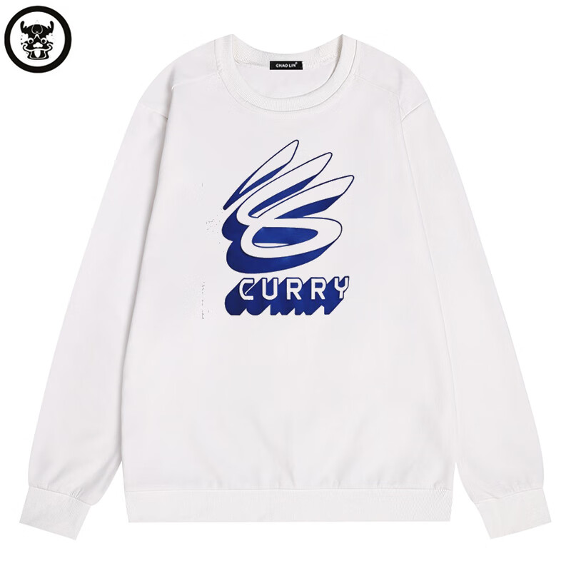 白色 wm 库里大logo 165/s