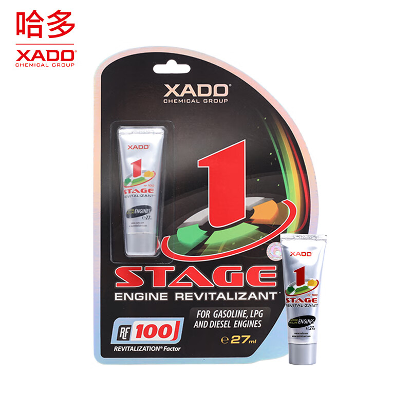 哈多（XADO） 机油添加剂发动机抗磨修复剂/高速修复一步到位/再生凝胶-27ML（汽/柴通用乌克兰原包装进口）