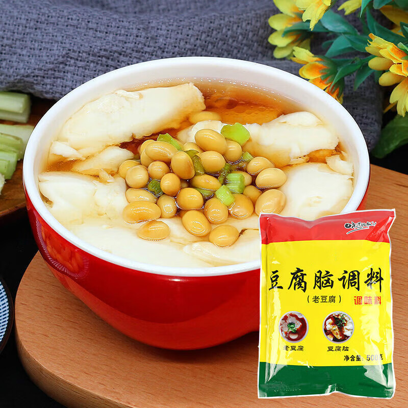 苏墨豆腐脑调料老豆腐 豆腐脑卤汁调料老豆腐 老豆腐汤料 豆腐脑调料5
