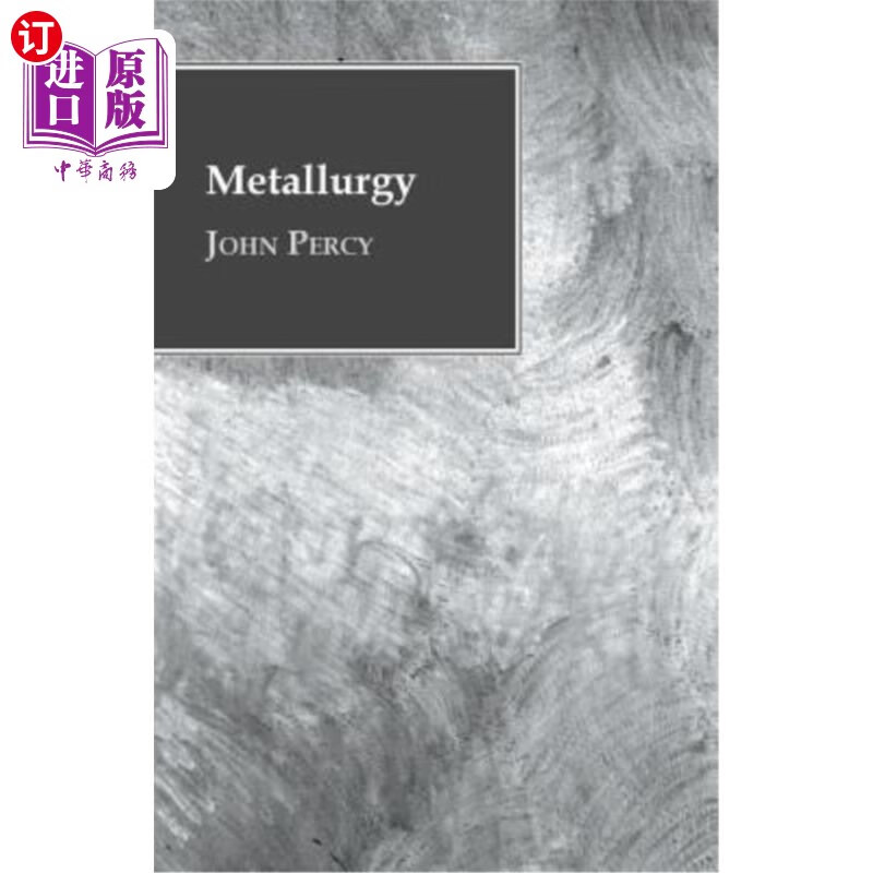 海外直订metallurgy - the art of extracting metals from their