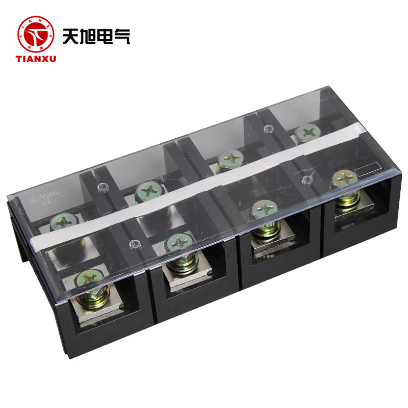 盛菱tc-3004系列固定式大电流接线端子排300a/4p铜接线排一次线火线排