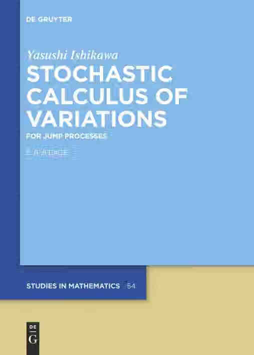预售 按需印刷 stochastic calculus of variations