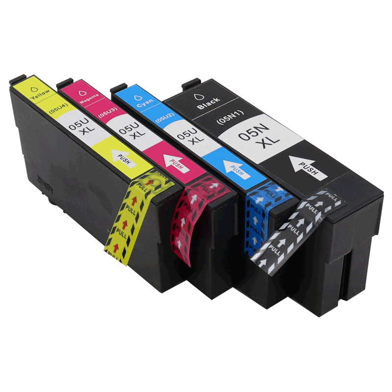 梦翔适用爱普生EPSON WF-4838墨盒WF-7848墨盒WF-7841 WF-7318墨盒 T05U1黑色墨盒【大陆版-1200页】