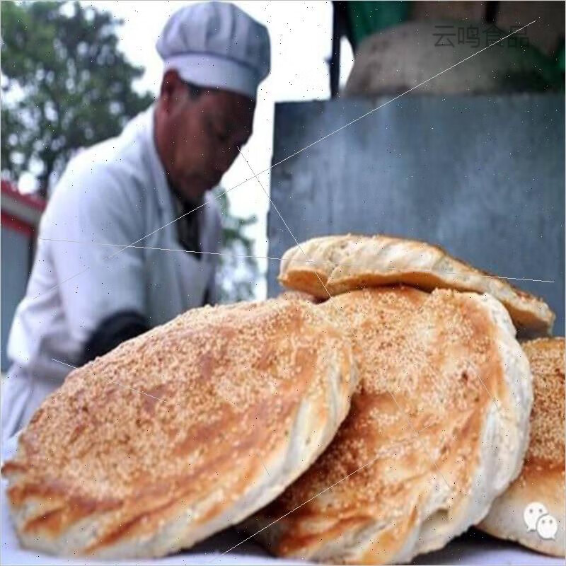 食芳溢河南濮阳土特产吊炉烧饼制作大烧饼风味10个装 1000g 1000g