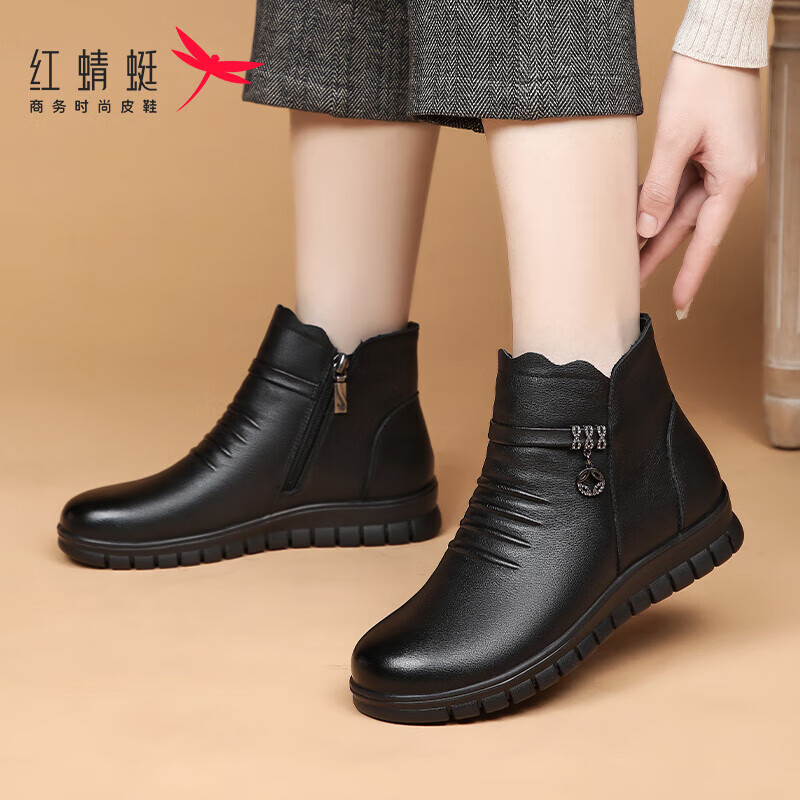 �����Ѷ�ѥŮ���ޱ�ůѩ��ѥ��������ƤЬƽ��ţƤ��ЬWTC428791��ɫ39 263Ԫ