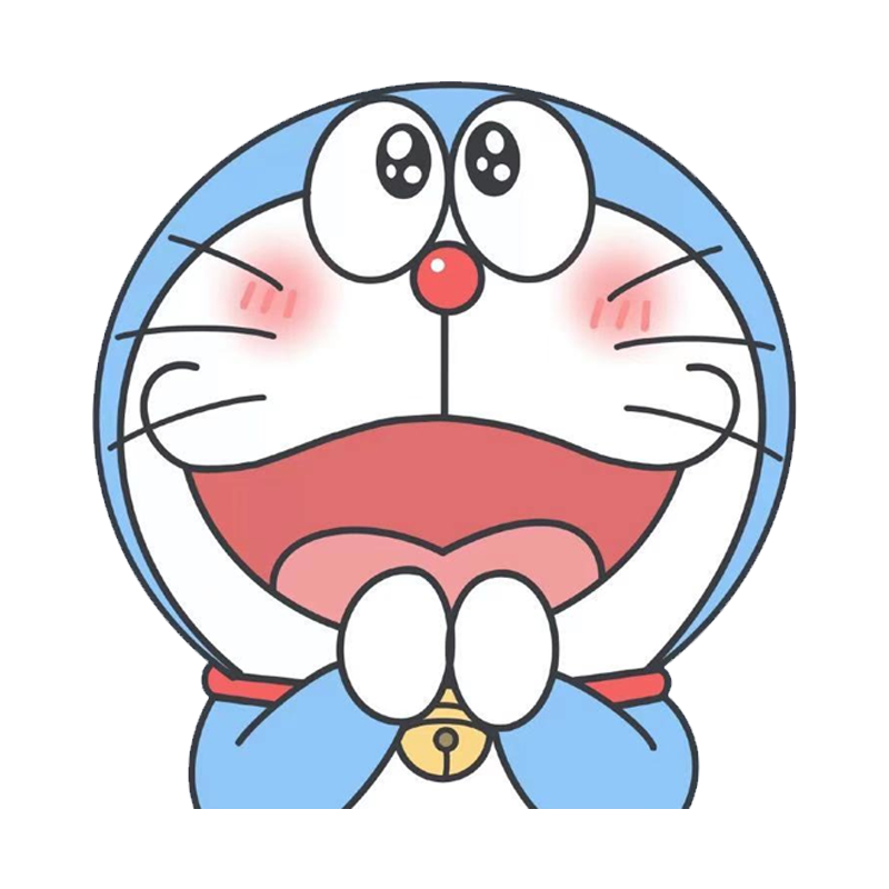 可爱卡通马桶贴纸卫生间防水创意机器猫贴画个性搞笑马桶盖装饰贴