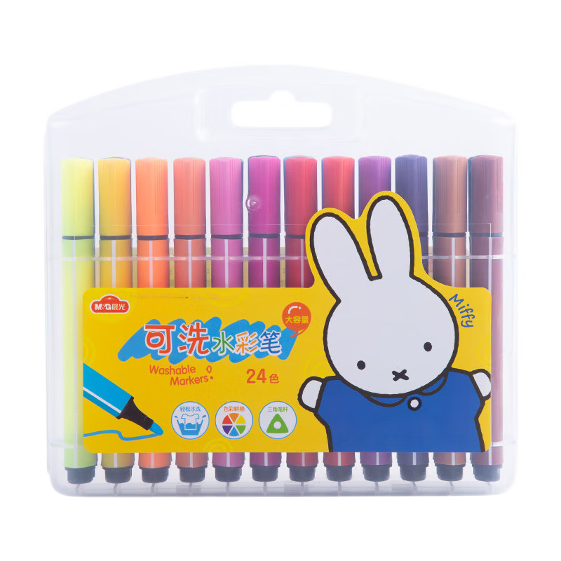 ���⣨MG�� ��ˮϴˮ�ʱ���װ 36ɫˮ�ʱ����Ǹ� �׶�԰��ˮϴ���˱� ��ͯ�滭Ϳѻ�� �����λ����� Ӳͷ|36ɫ