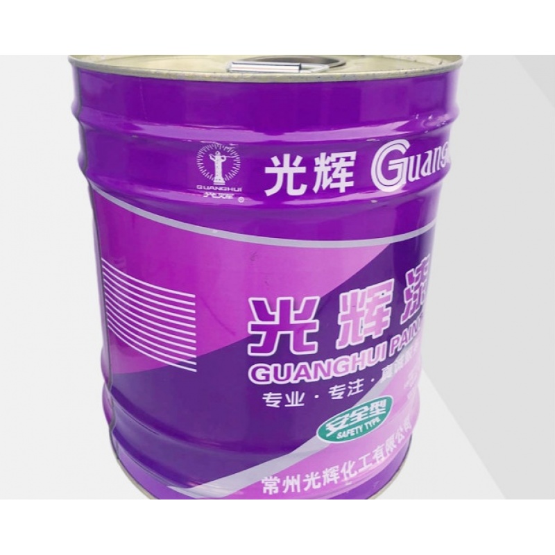 15公斤白酚醛调和漆耐候防腐防霉防锈面漆金属漆 15公斤光辉酚醛白色
