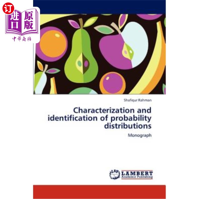 海外直订characterization and identification of probability