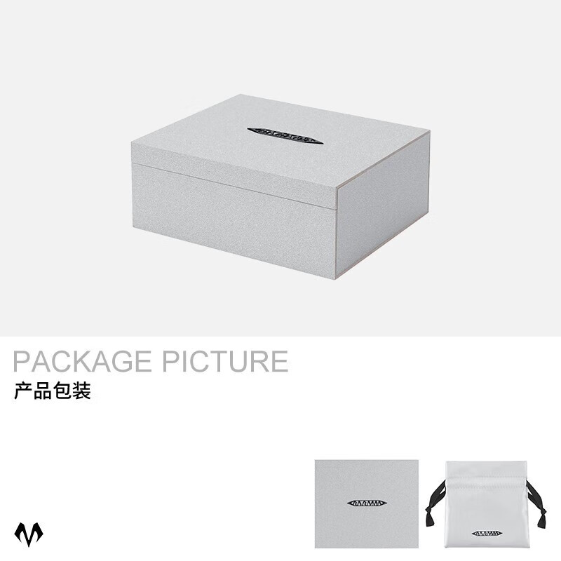 BABAMA古巴手链男士记号系列吸磁石小众饰品送男朋友生日礼物 男款链长19cm【工艺已升级】