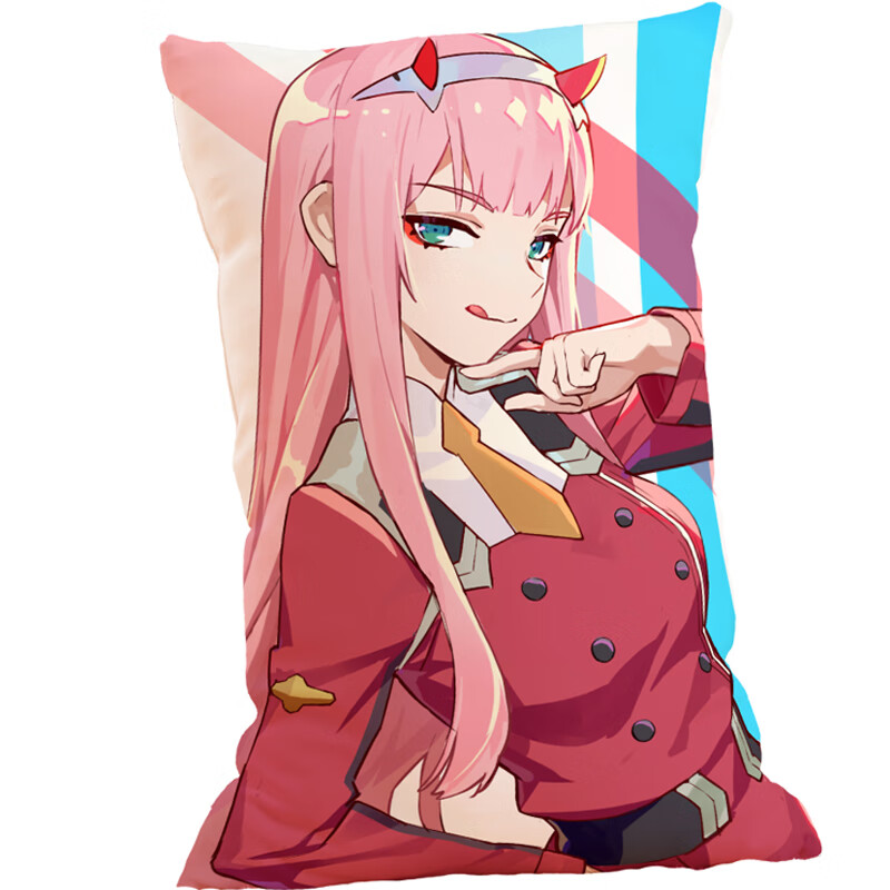 国家队02抱枕动漫darling in thefranxx靠枕套靠垫二次元周边定制 来