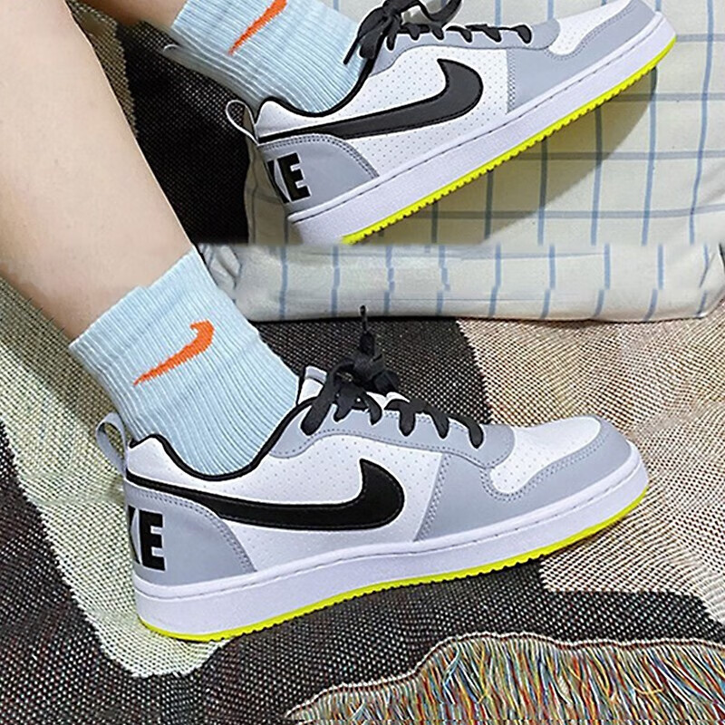 耐克板鞋女鞋 夏季新款ins潮时尚运动鞋court简版aj小白鞋低帮休闲鞋