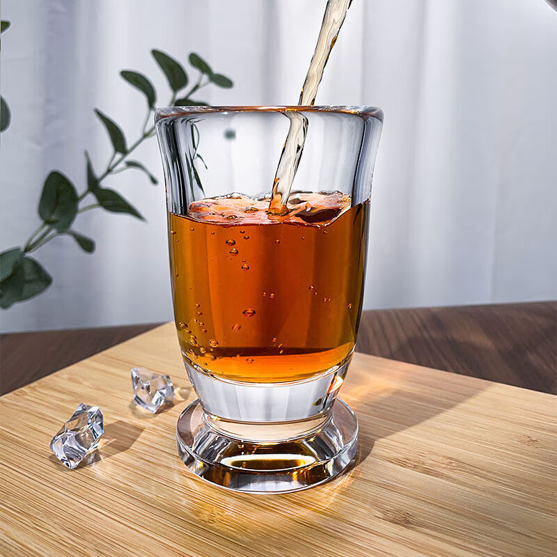 杯果汁杯饮料杯家用送礼手工精致鸡尾酒杯子 鸡尾酒水晶杯 180毫升