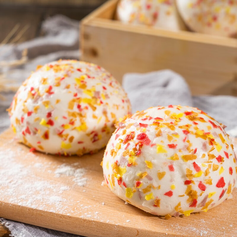 七彩麦酪包 燕麦包子 810g/9个装 光头佬联圣 儿