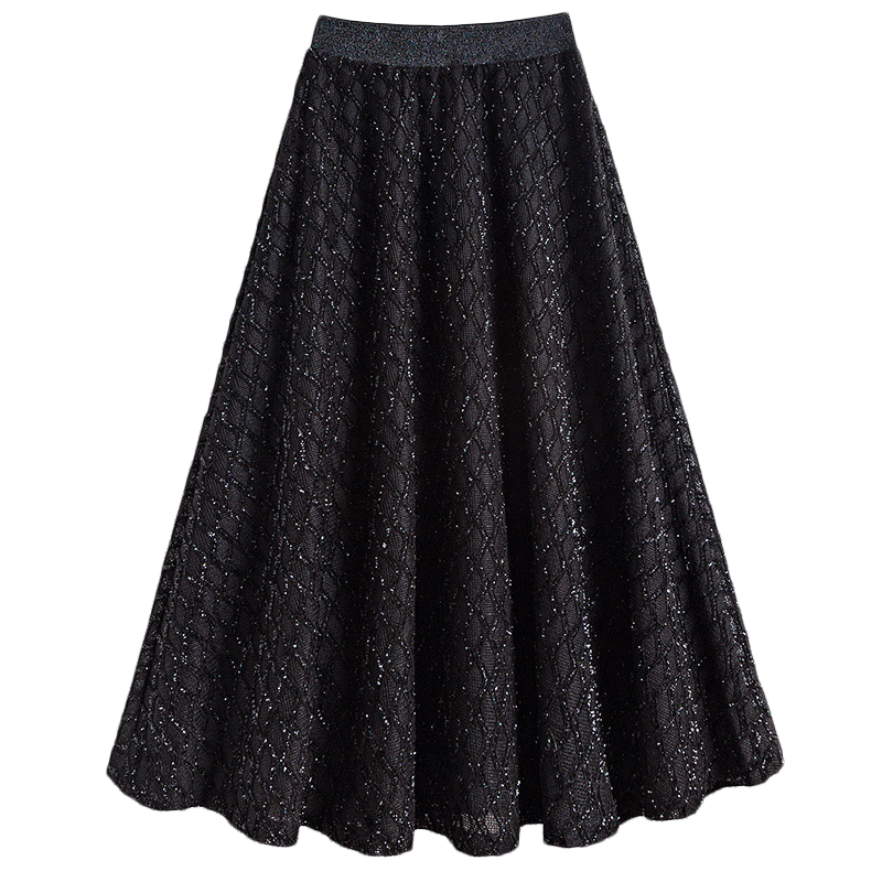 ���ڲ�����ɯ�ݶ��޴���Ůװ�ڶ���������Ů����֯ë�ذ���ȹ�ﶬ�������Ӵ�ȹ18565 ��ɫ 4XL����175-190�ﴩ��