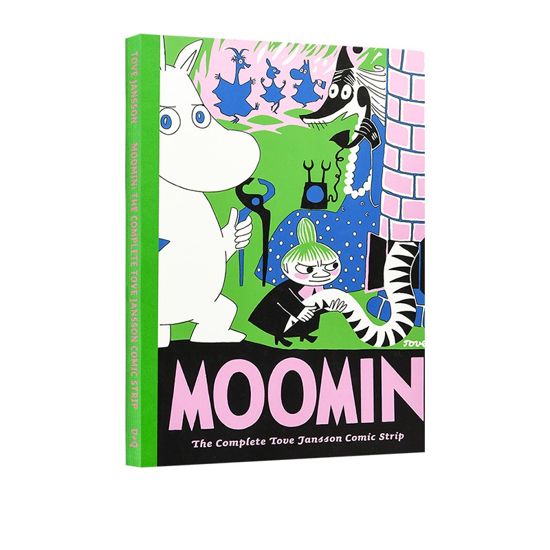moomin 姆明 第2册 英文原版 漫画绘本图画书 精装大开本收藏本 国际