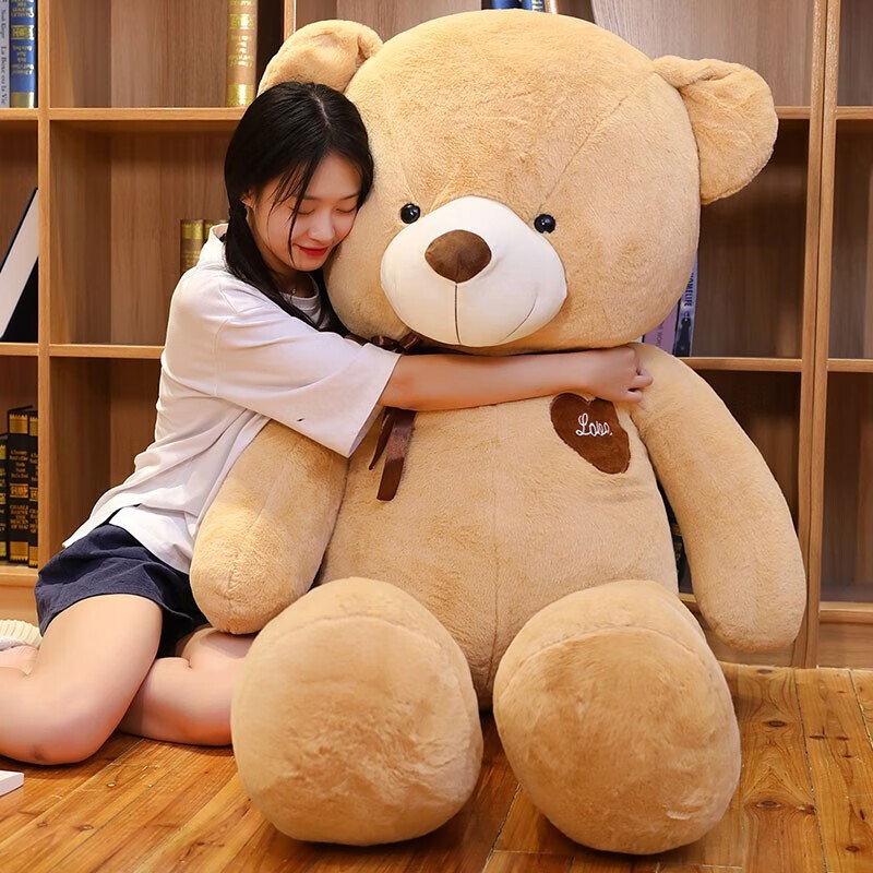 薇薇公主毛绒玩具女孩泰迪熊公仔布娃娃大号抱抱熊女生睡觉抱枕圣