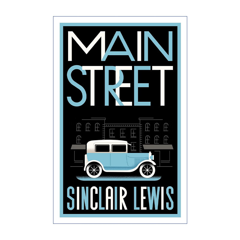 进口原版 main street 大街 注解版 辛克莱·刘易斯 诺贝尔文学奖得主