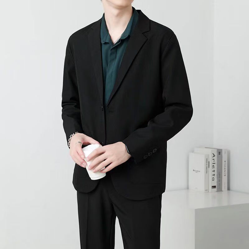 定将高中生大学生男生穿的西服春天外套小西装男士外套秋季轻熟风韩版