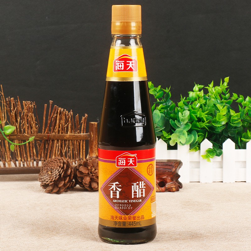 海天陈醋酿造醋烹饪炒菜凉菜凉面饺子包蘸料调味料 海天-香醋445ml*1