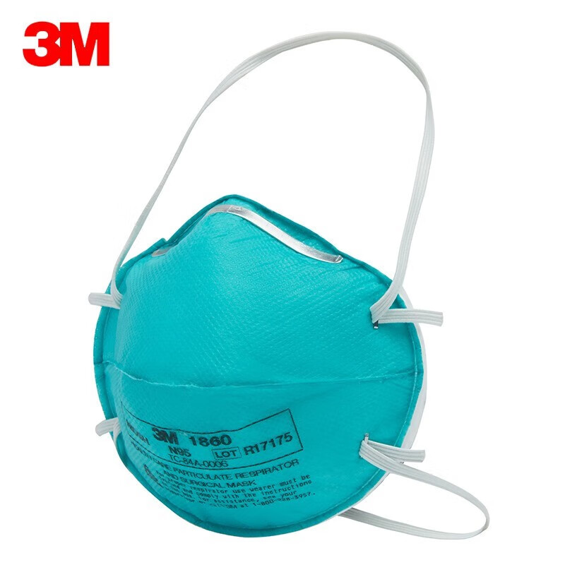 3m 1860口罩n95防护口罩防雾霾防粉尘pm2.