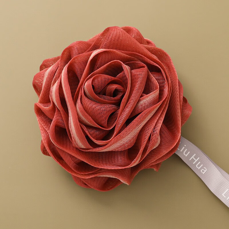 酒玫瑰沐浴球【酒红色】