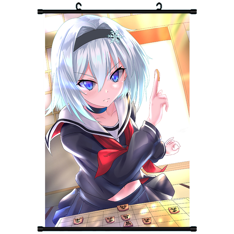 海报挂画卷轴空银子雏鹤爱九头龙八一夜叉装饰画可定制 龙王的工作a