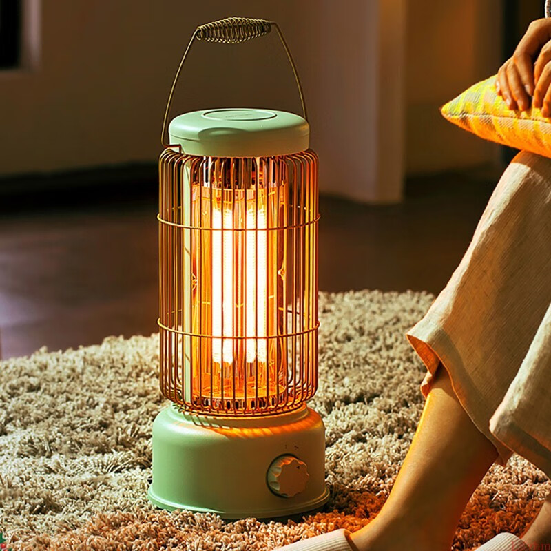 星钻电热取暖器家用速热安全电暖气小型立式小太阳碳素管发热电暖器