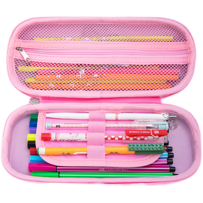 迪士尼大容量笔袋小学生笔袋多功能卡通文具盒一年级大容量铅笔盒幼儿