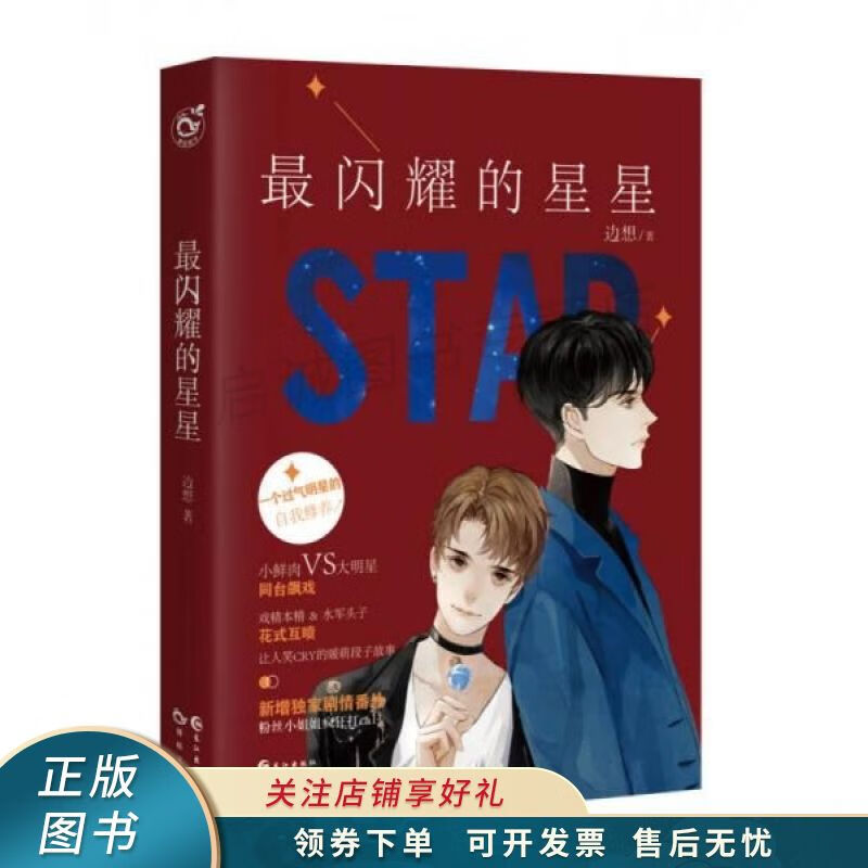 最闪耀的星星 边想【稀缺图书,放心购买】