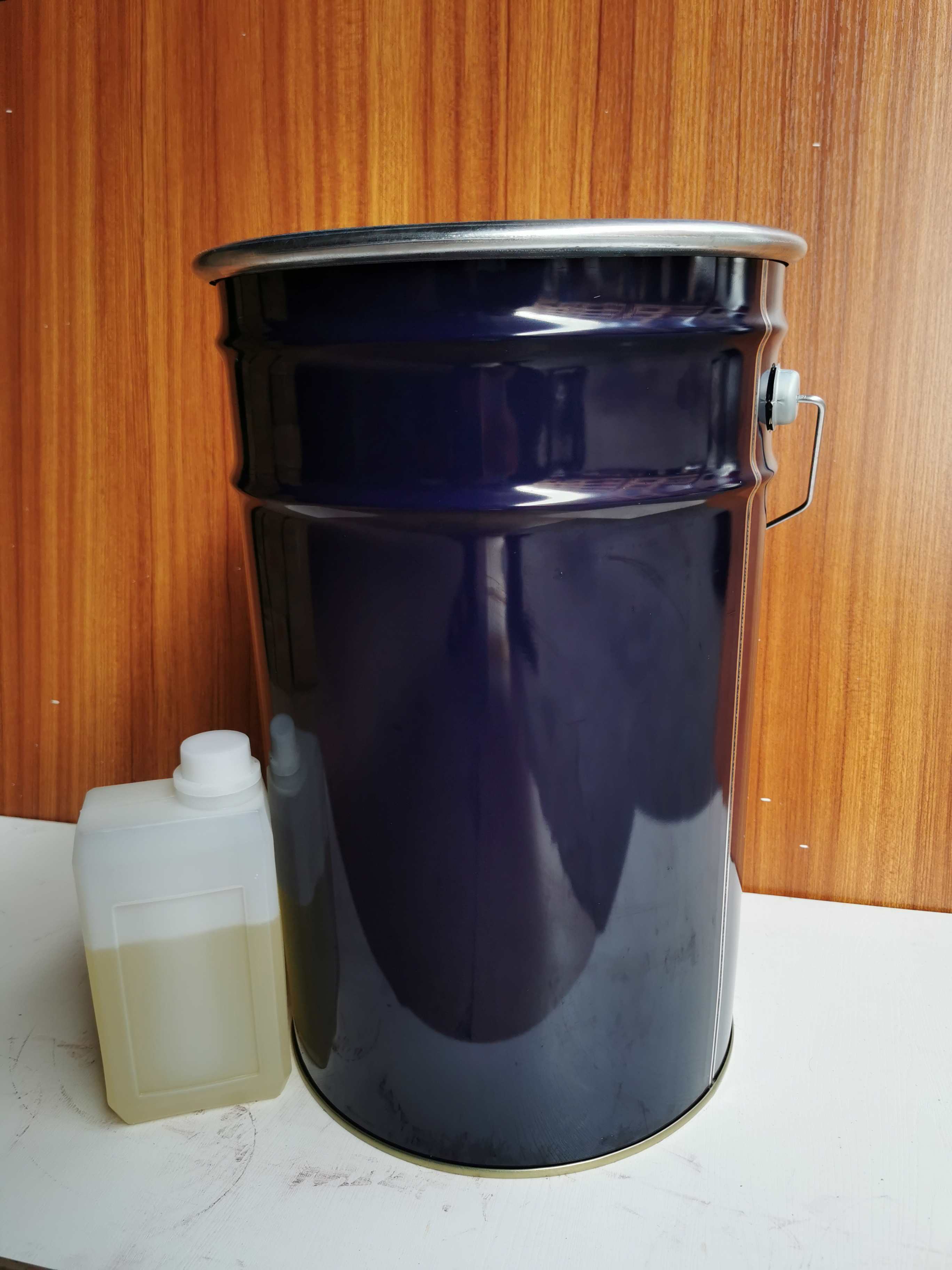 阙磐模具硅胶半透明翻模树脂工艺复模矽利康diy自制原料 乳白5公斤