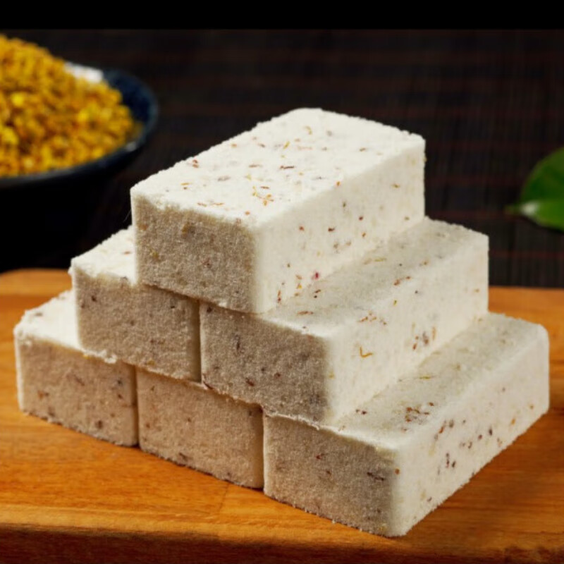 安小离原味李庄白糕宜宾特产糯米白糕米糕软软糯的糕点地方特色桂花