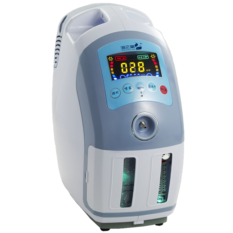 海之氧 制氧机医用 家用老人氧气机 制氧有助呼吸机带/非雾化吸氧机 雾化版MAF-006AW
