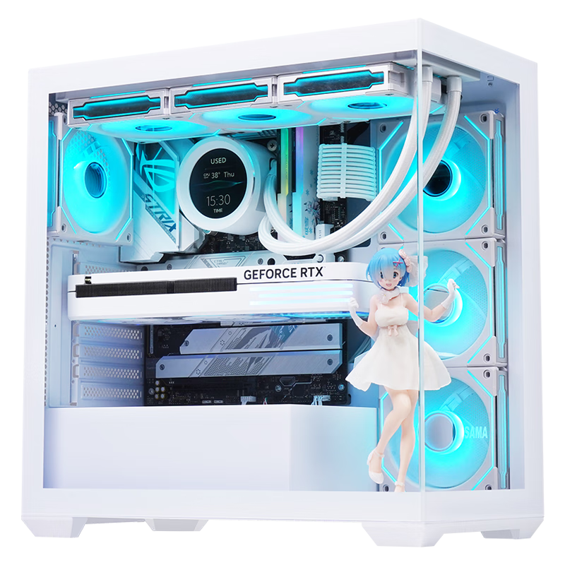 ���ڲ�����������SAMA���þ����ɫ ��Ϸ���Ժ��������� 270��ȫ��/˫�沣��/������/֧��ATX����/360ˮ��λ/10����λ 556Ԫ��4��(��139Ԫ/��)