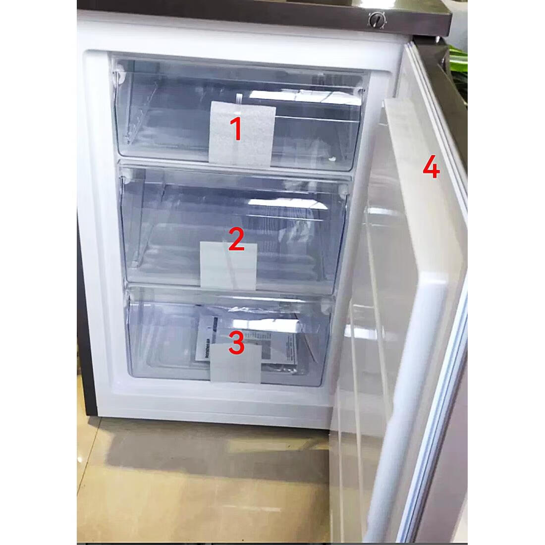 初构想(chugouxiang)适用容声冰箱抽屉bd-86rs 冷冻抽屉 冷冻柜 门封